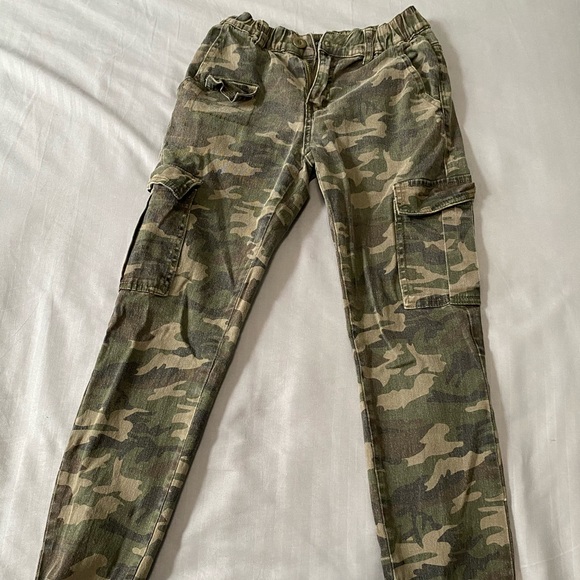faded camo pants